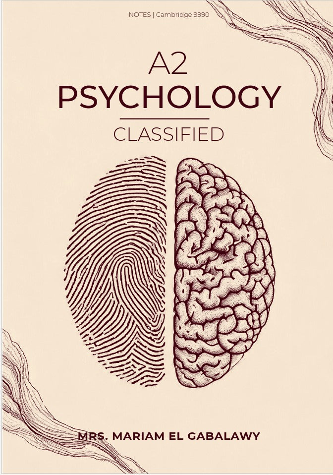 A2 Psychology - Classified