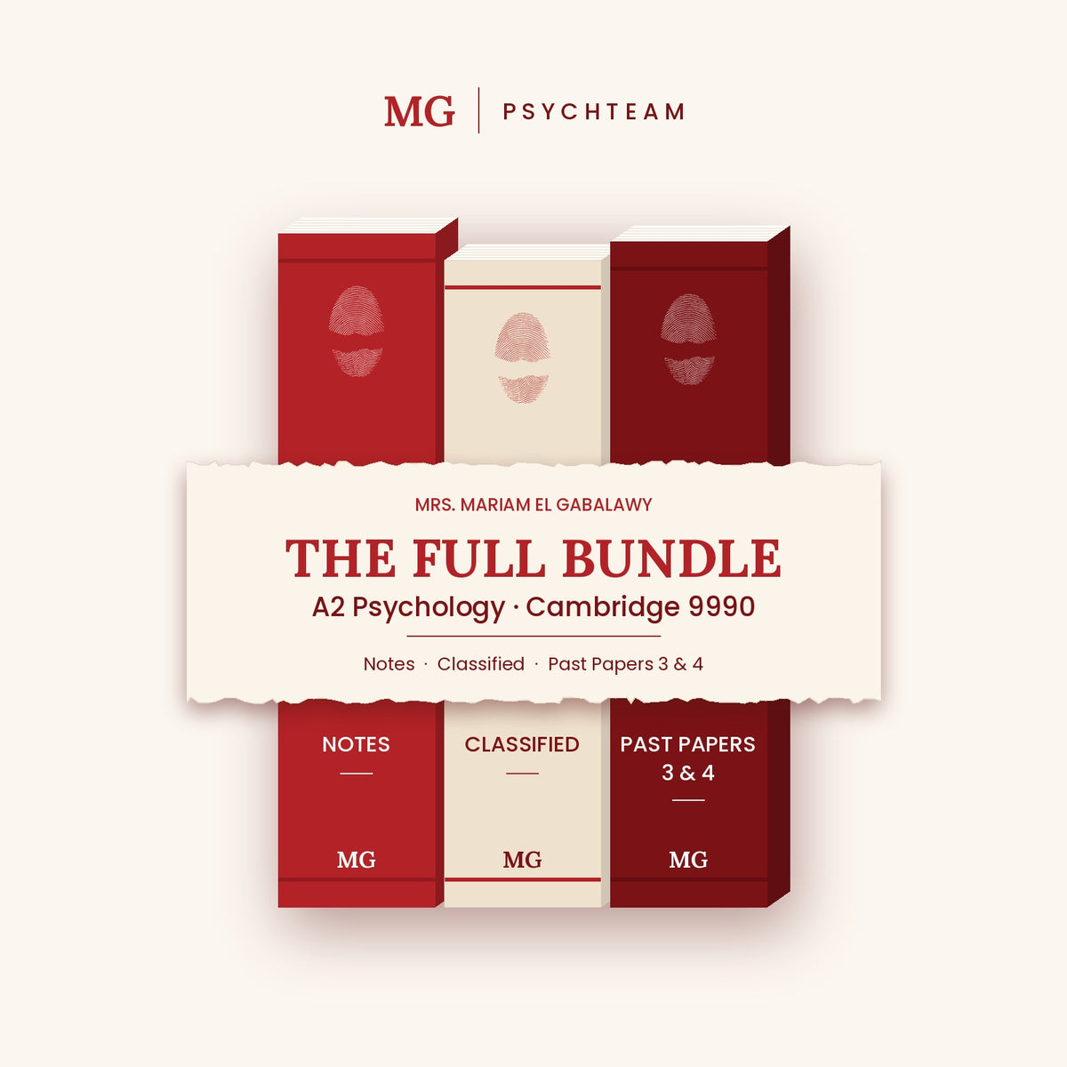 A2 Psychology - FULL BUNDLE