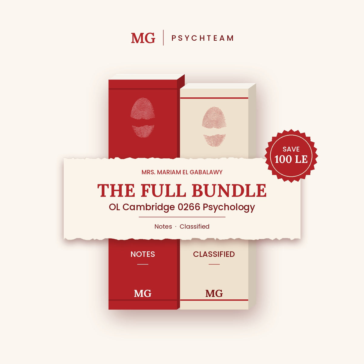 OL Cambridge Psychology 0266 - FULL BUNDLE
