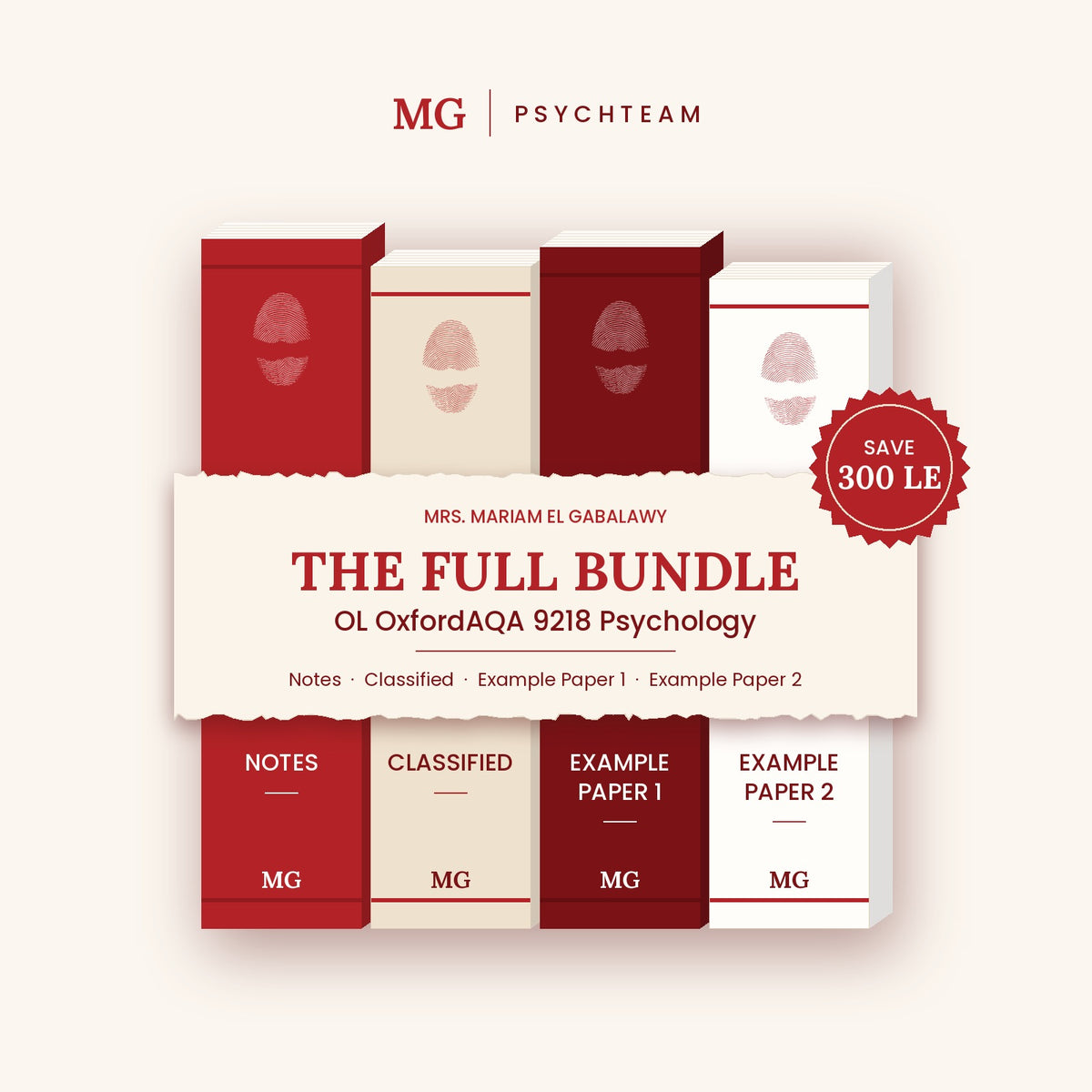 OL OxfordAQA 9218 Psychology - FULL BUNDLE