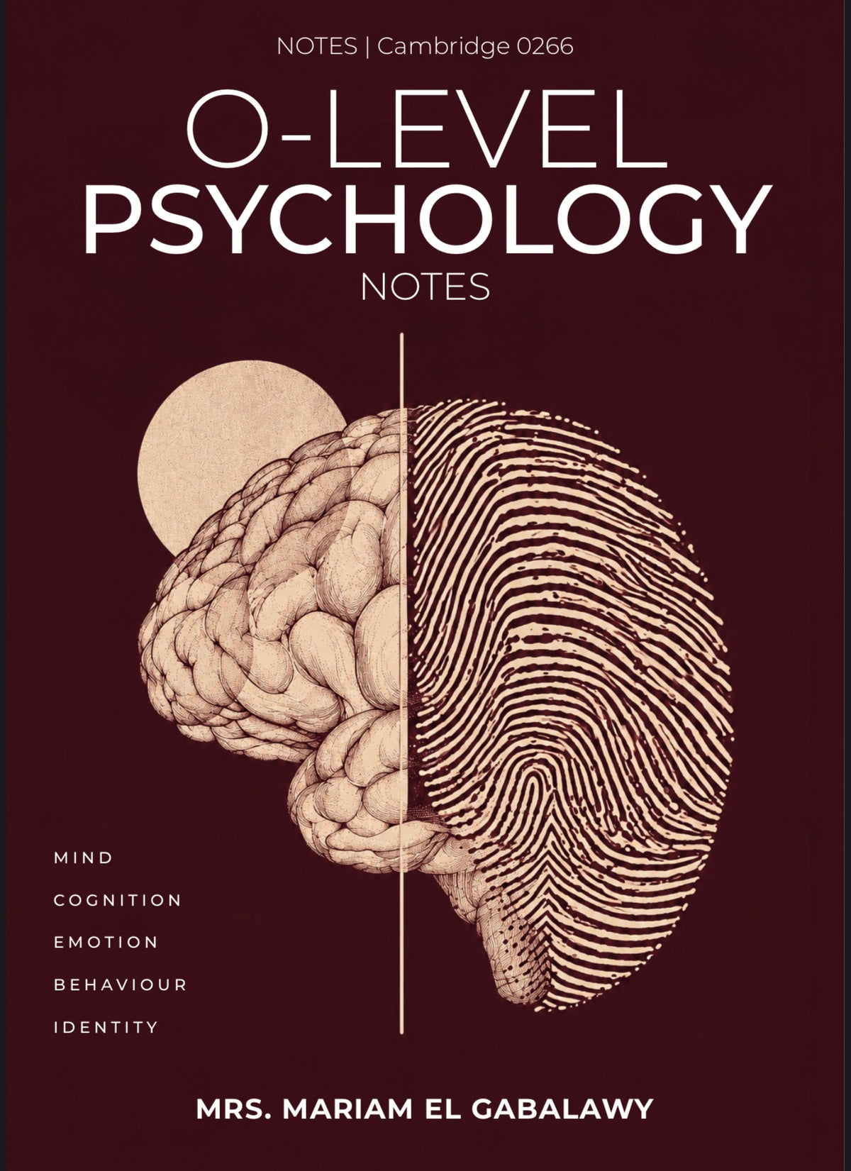 OL Psychology Cambridge 0266 - Notes