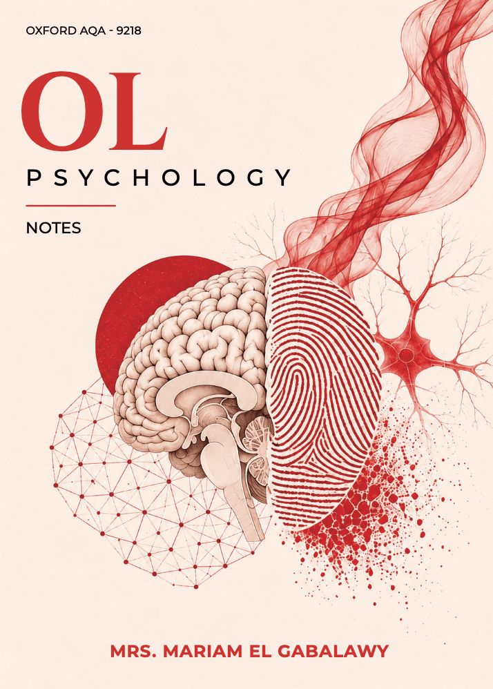 OL OxfordAQA 9218 Psychology - NOTES